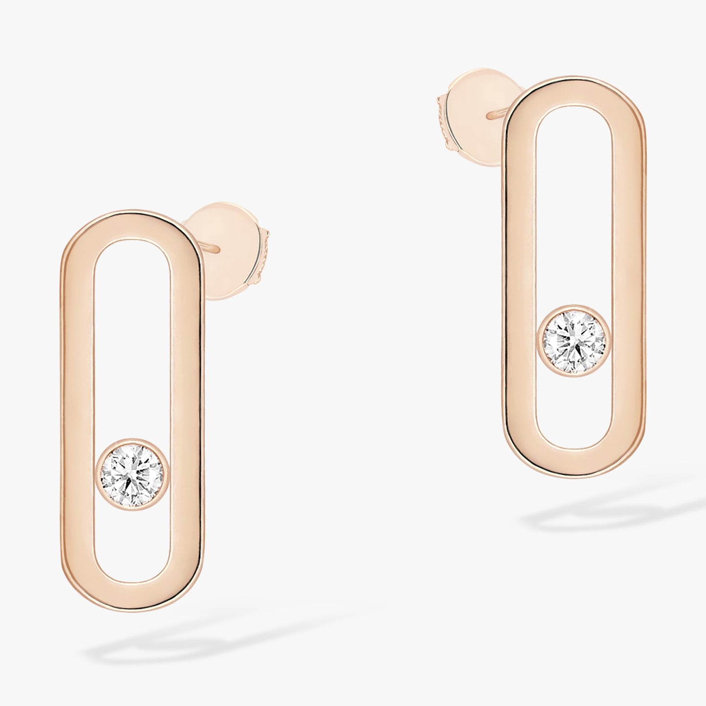 MSK-12182 diamond movable earrings