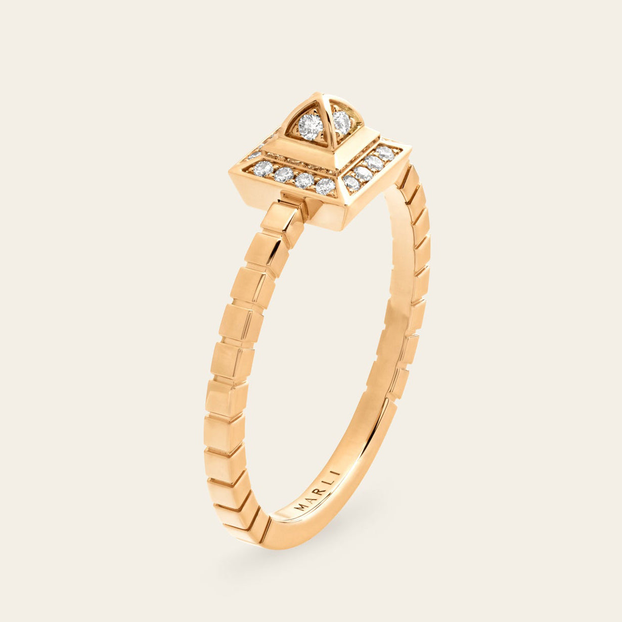 MR-CLEO-R65 cone pyramid lattice ring