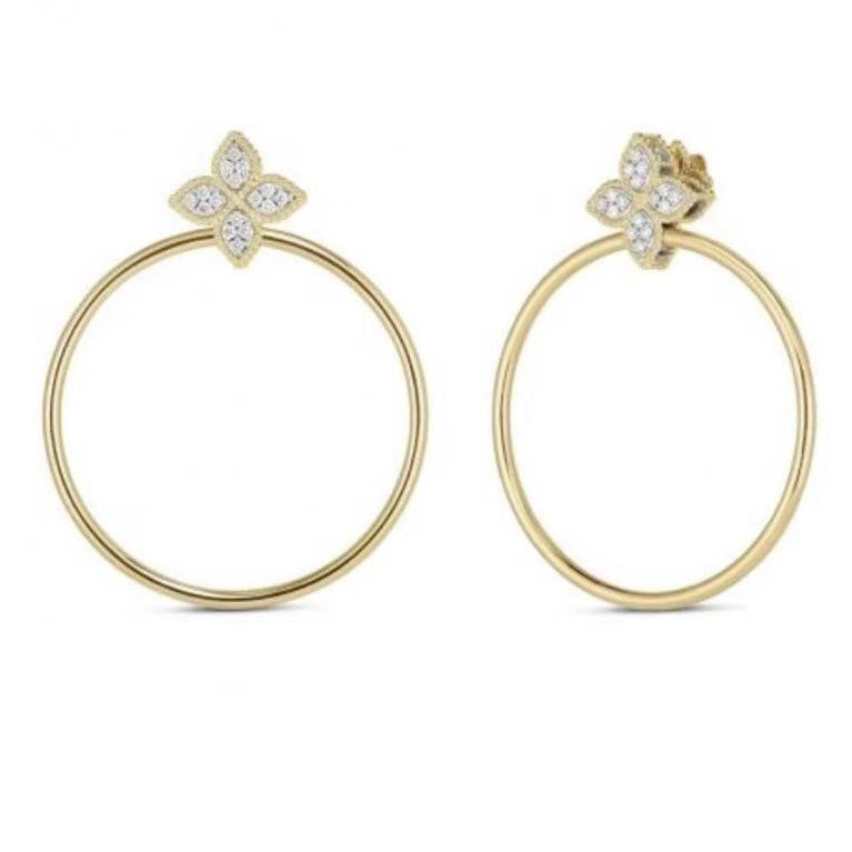 LBT-Plum Blossom Darts Four-leaf Clover Earrings