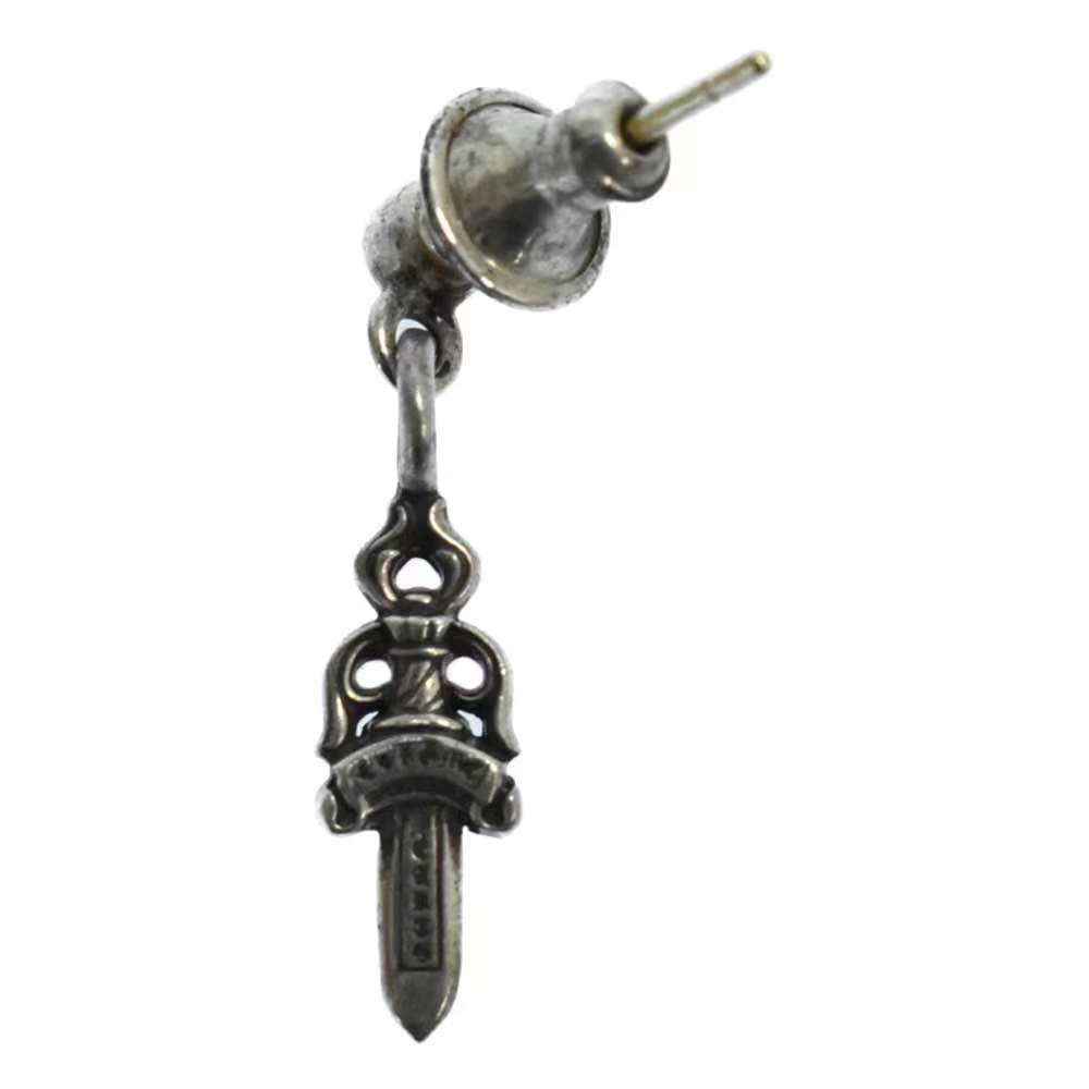 KLX-ES26741306 Sanskrit sword light gold earrings