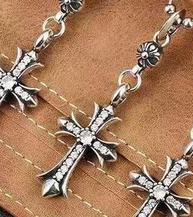 KLX-XL16754403 round cross pendant