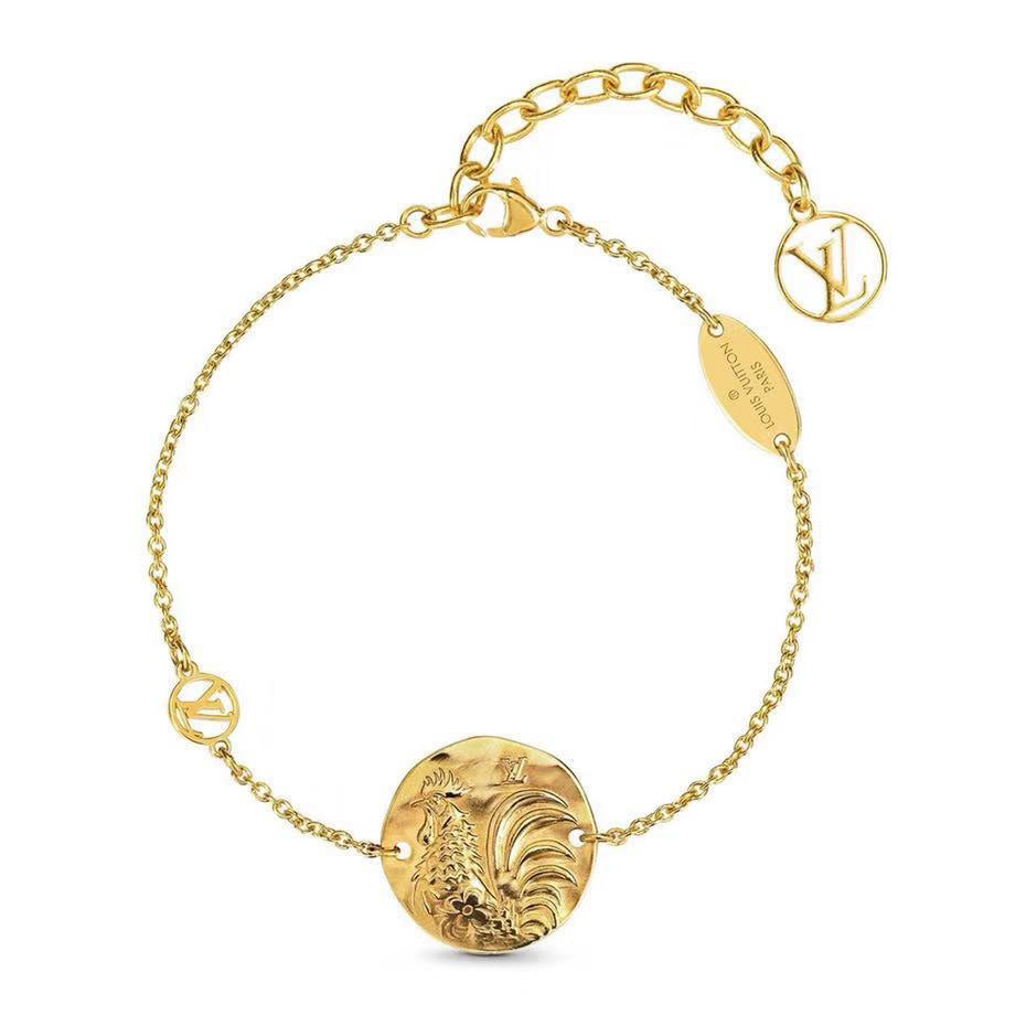 LV-M70324 Golden Rooster Round Bracelet