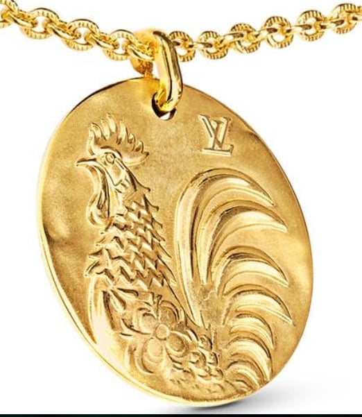 LV-M70324 Golden Rooster Round Bracelet