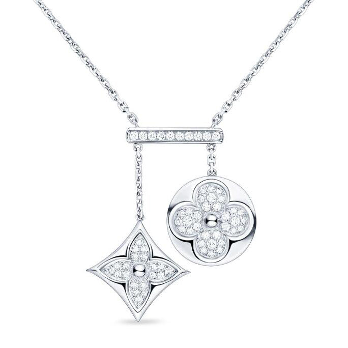 LV-Q94310 Plum Blossom Dart Necklace