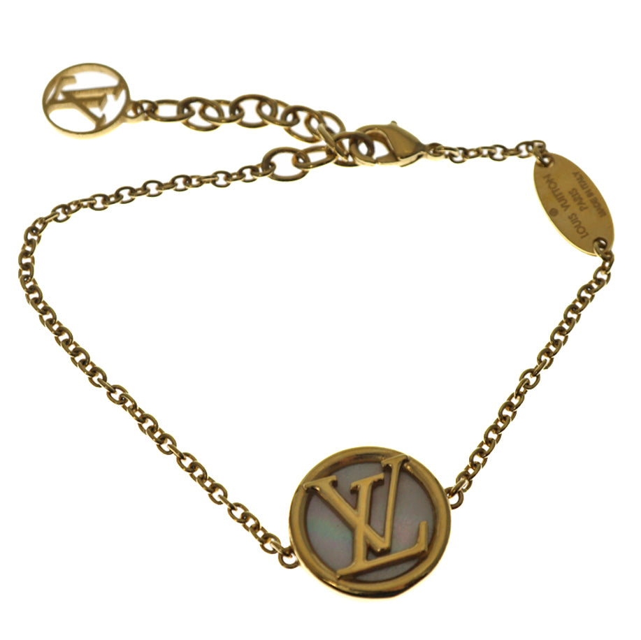 LV-M80260 Letter LV Agate LOGO Bracelet