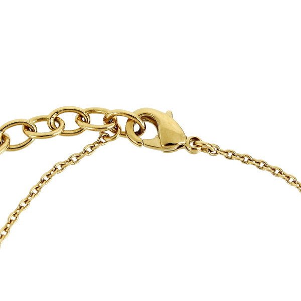 LV-M00374 plum blossom LOGO light gold bracelet