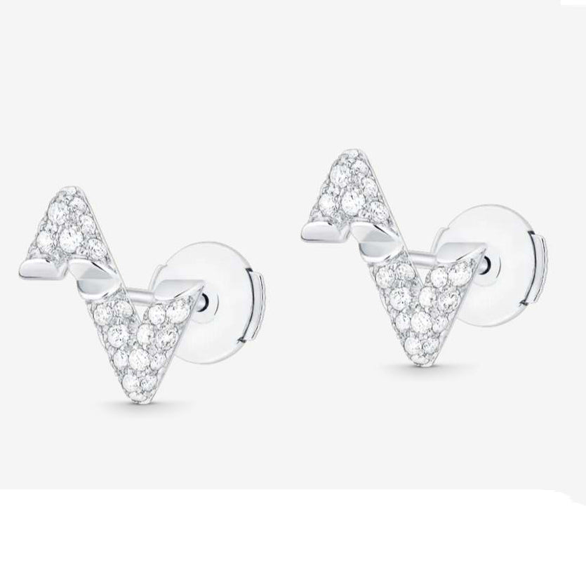 LV-Q06086字母Z字0.02ct耳钉