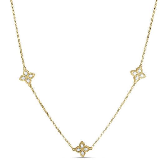 LBT-ADR777CL1093扭绳四叶草3花项链