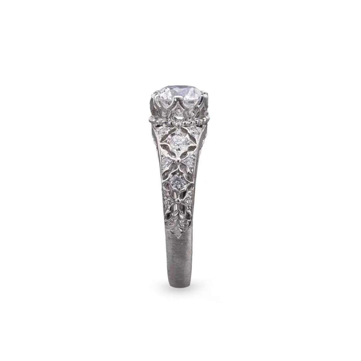 BQLT-JZ857357 pattern sapphire ring