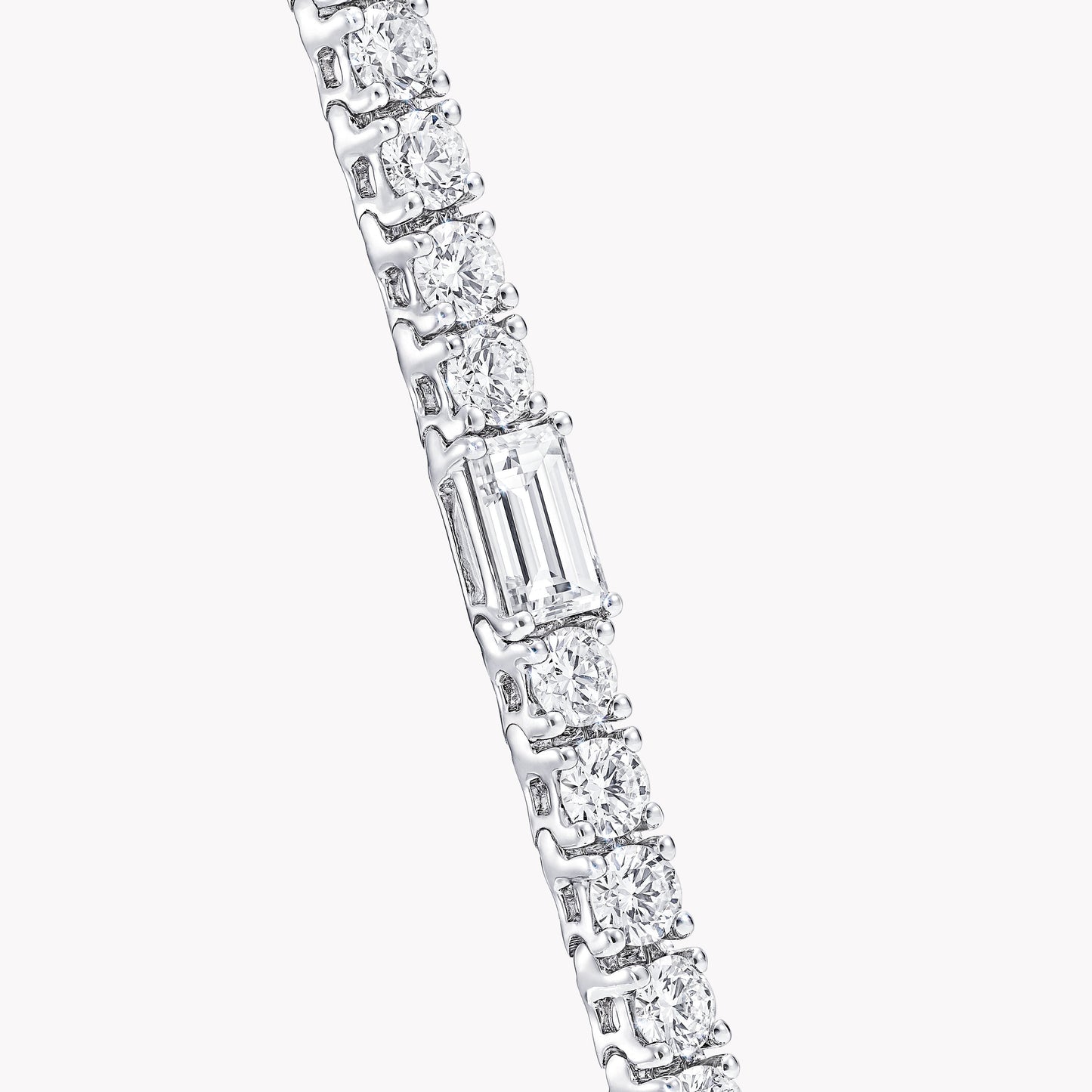 GLF-4458486 Round Diamond Step Square Inlay Bracelet