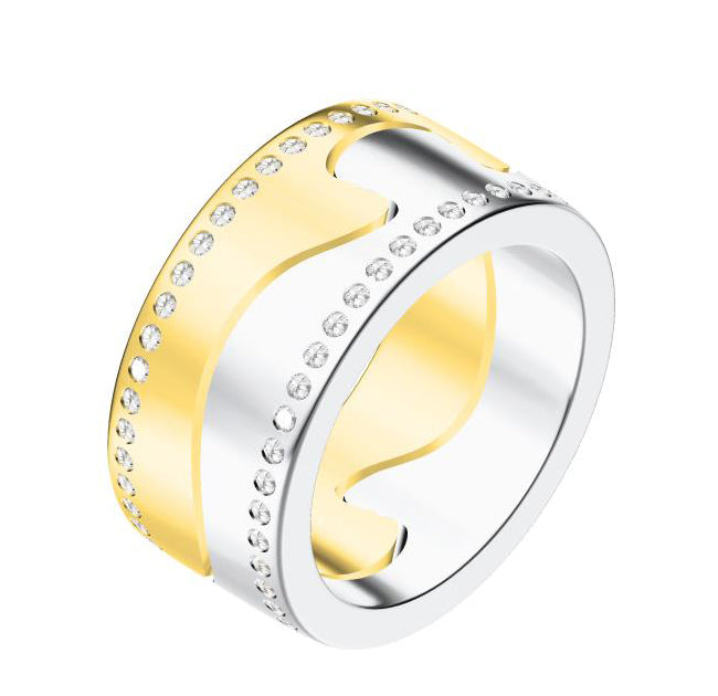 QZJS-O8451986 two-color combination ring