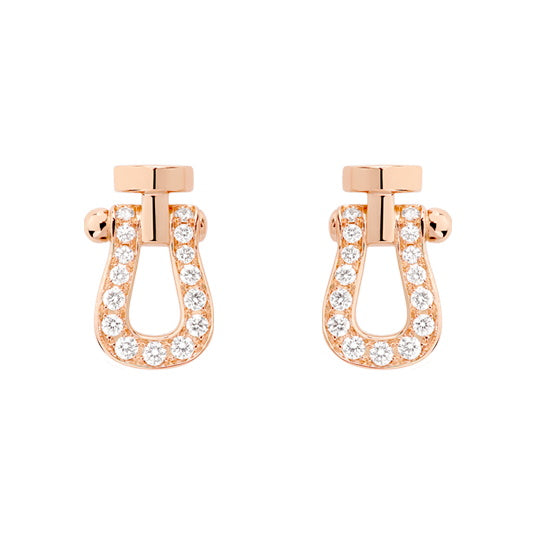 FLD-8B0320-8B0321 horseshoe earrings