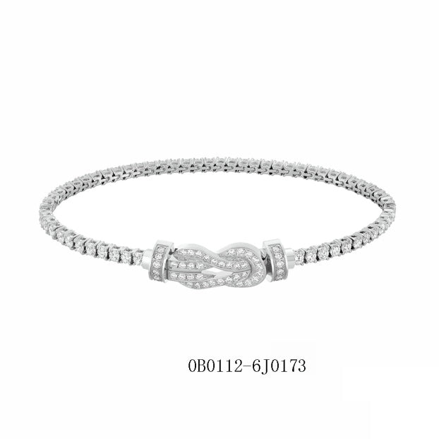 FLD-0B0112-6J0173, twisted rope style, full of diamonds, diamond chain, medium size