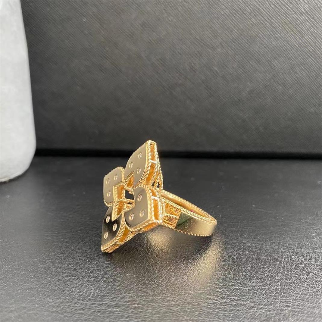 LBT-ADR777RI1247镂空花丝带钻戒指34.2mm