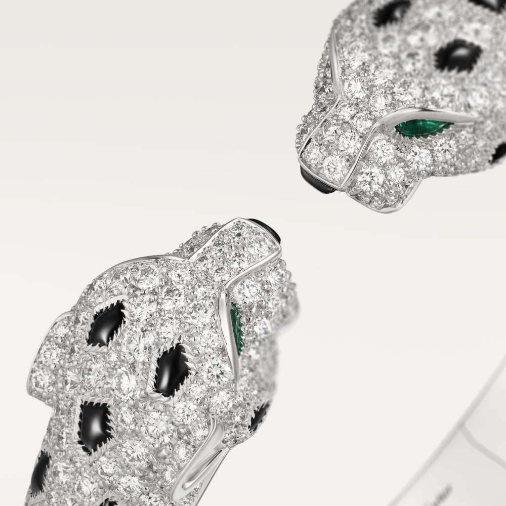 KDY-N6721017 straight agate double-headed leopard open bracelet