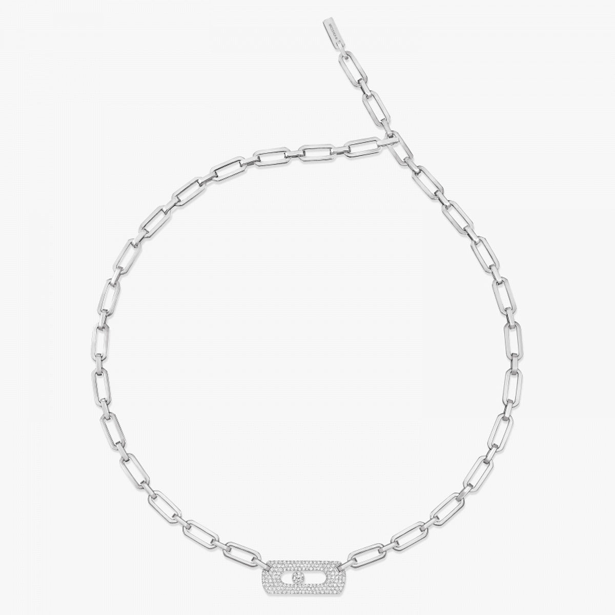 MSK-12095 full diamond movable pendant