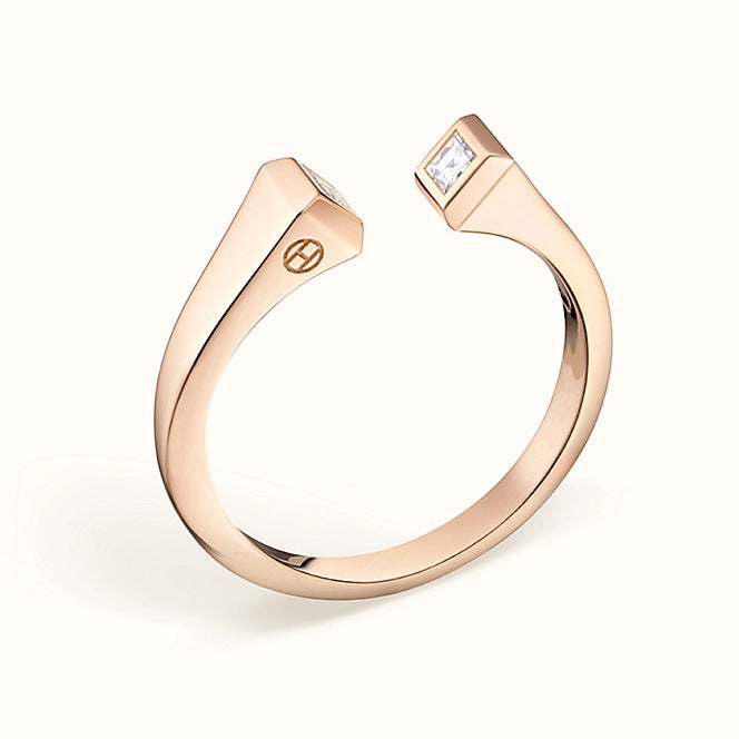 AMS-H122615B trapezoidal square tapered open ring