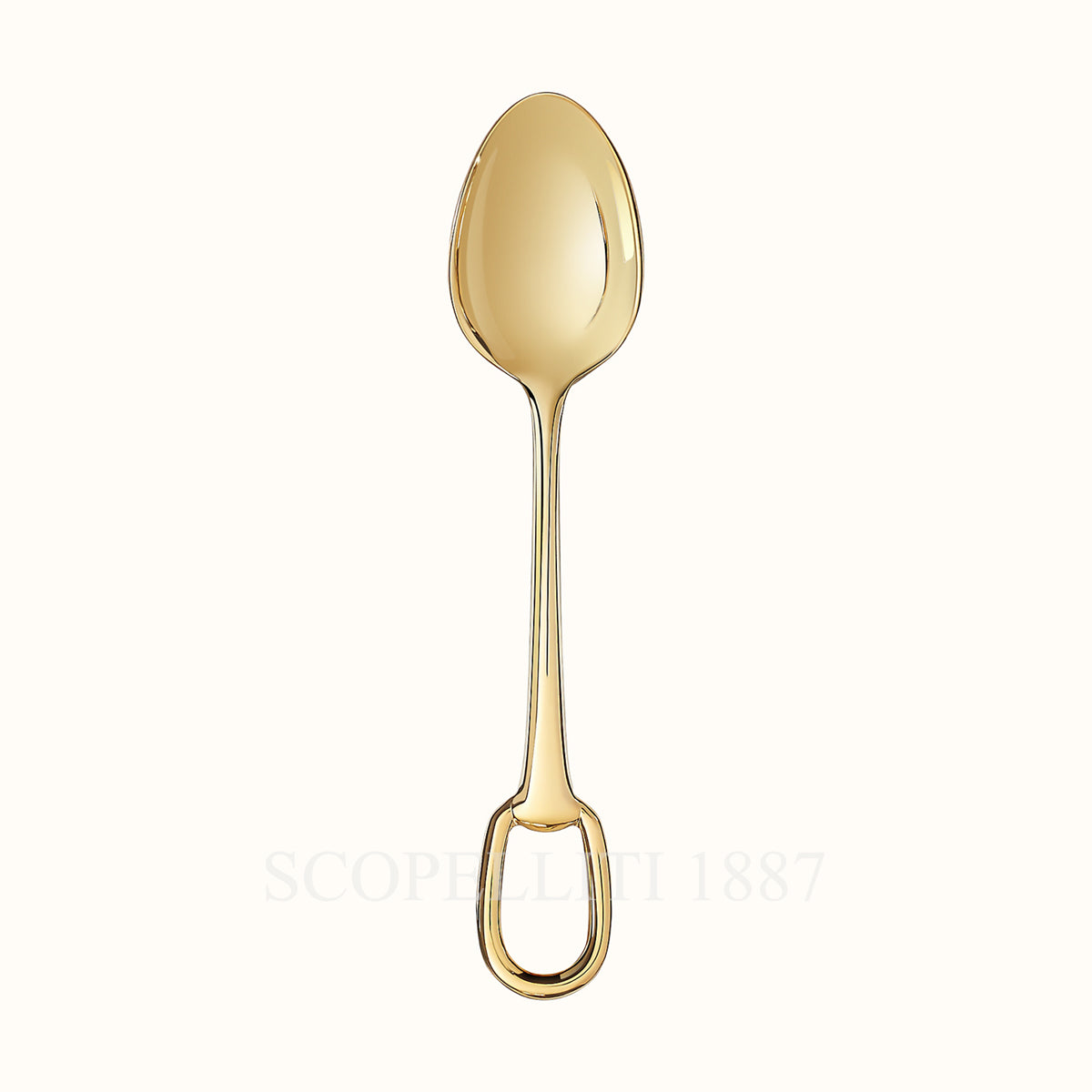 AHS-P008912P light gold spoon large coffee spoon