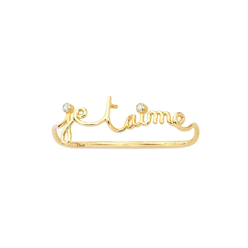 DA-JOUI95039 Letter Series Double Finger Ring