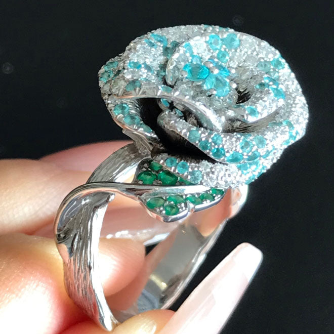DA-JBAG85958 rose flower head ring guest version