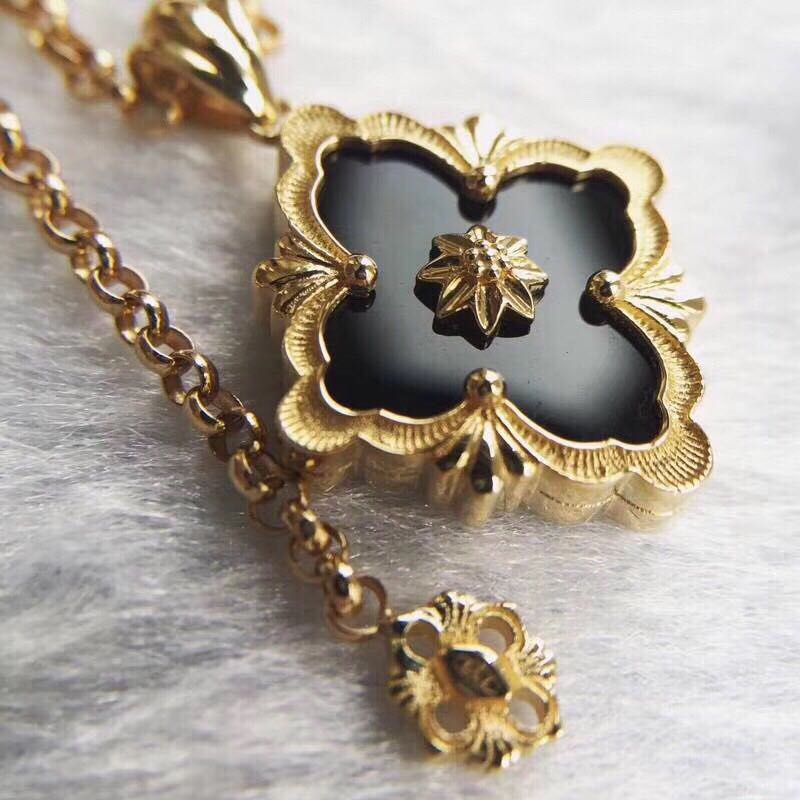 BQLT-QW8789650 European-style four-leaf clover pendant (width 15.5mm)