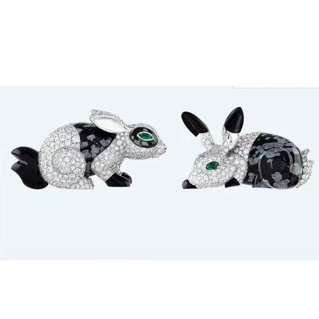VCA-WQ683315 rabbit brooch