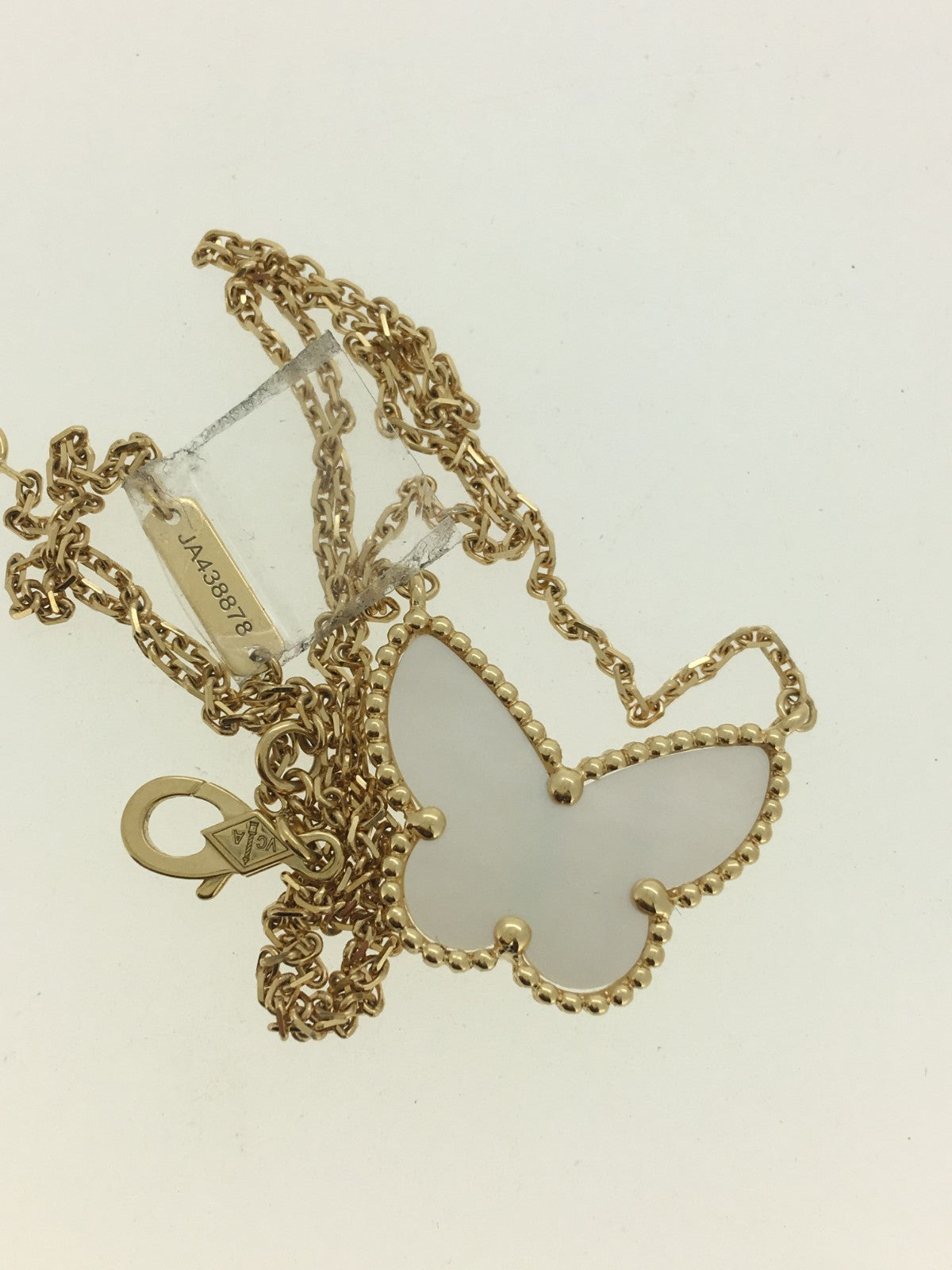 VCABL159026 21mm bead butterfly bolt chain pendant (guest version)
