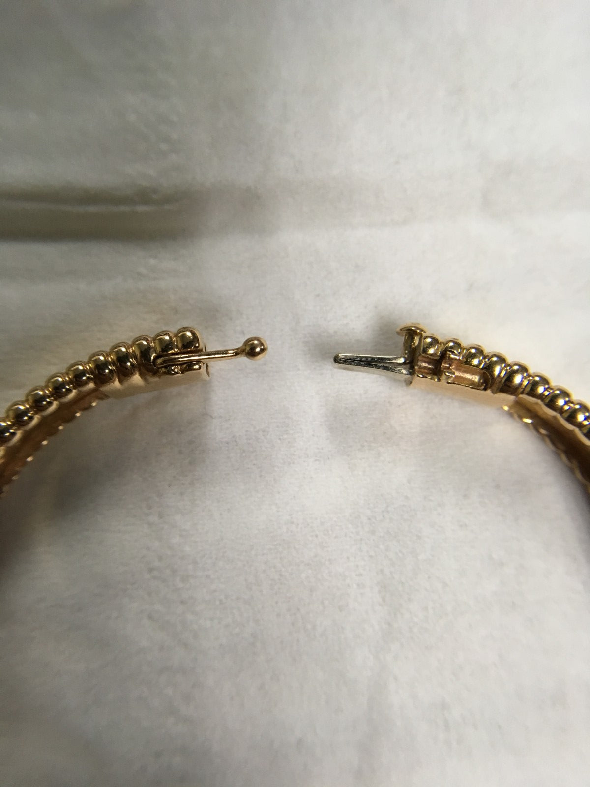 VCARP3K700 guest version light gold bead bracelet 16#