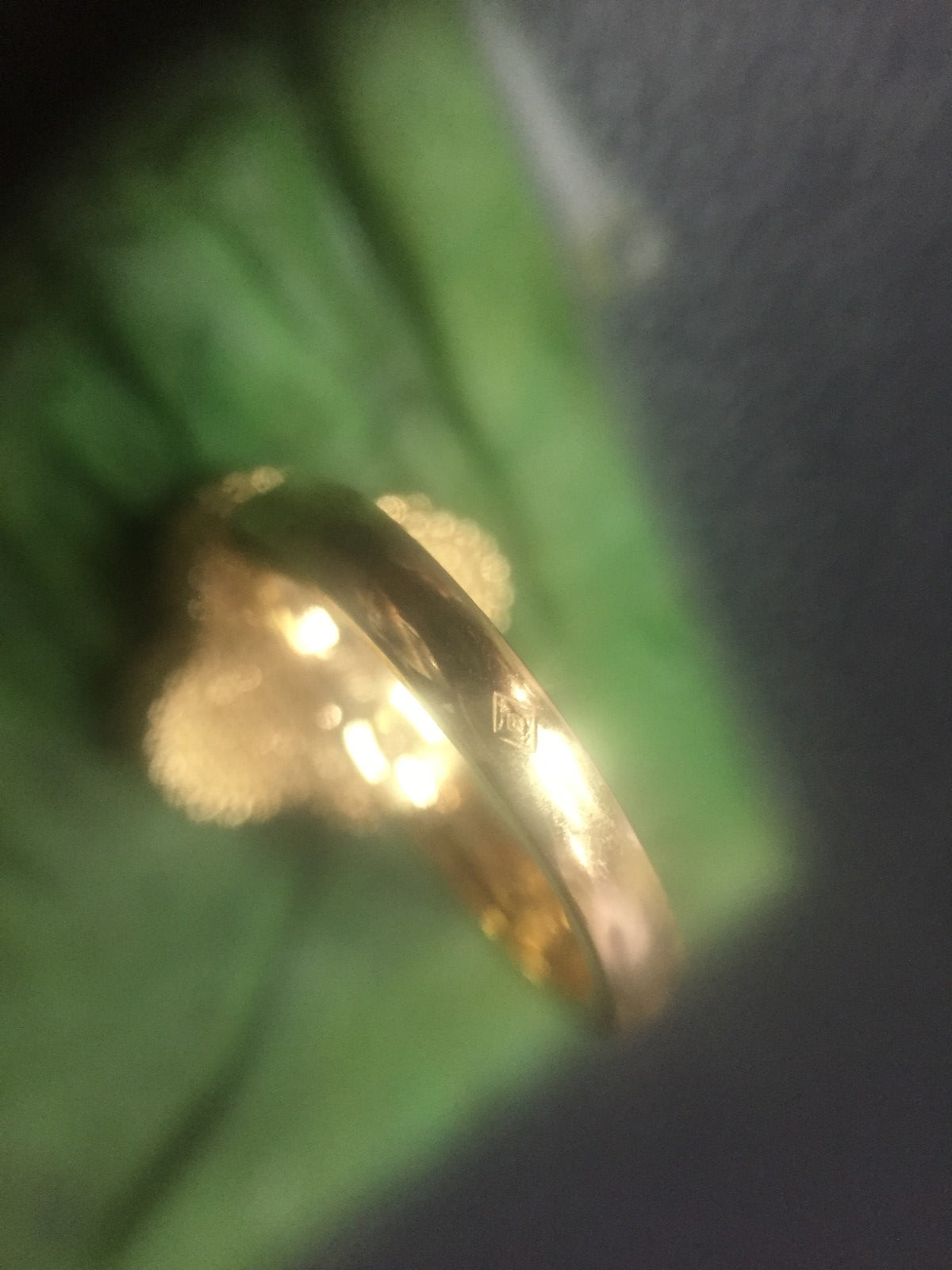 VCARA41100 约15mm单钻四叶草戒指11#(客版)