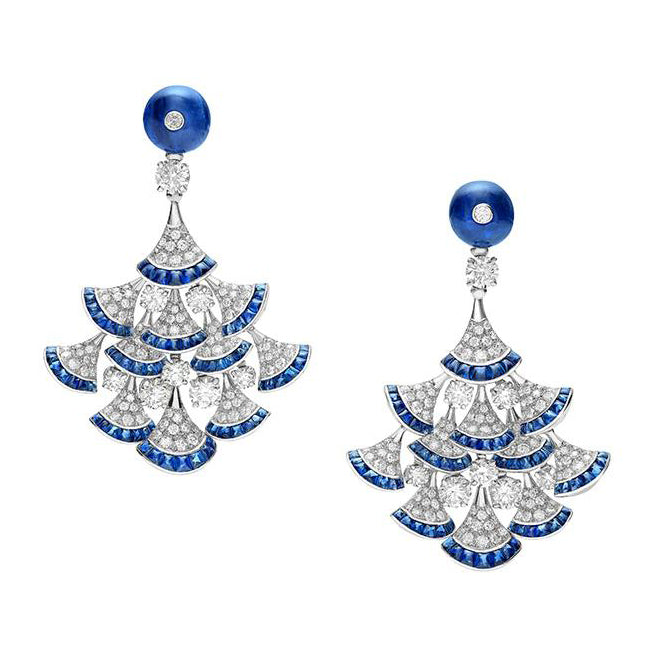 BGL multi-sector colorful treasure earrings and ear clips