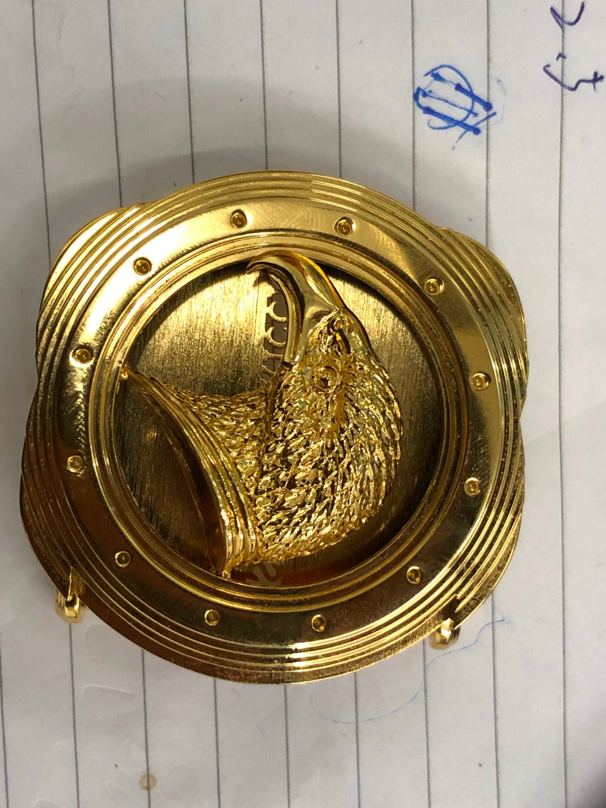 SDF-WQ6548912 Eagle head belt buckle (guest version)