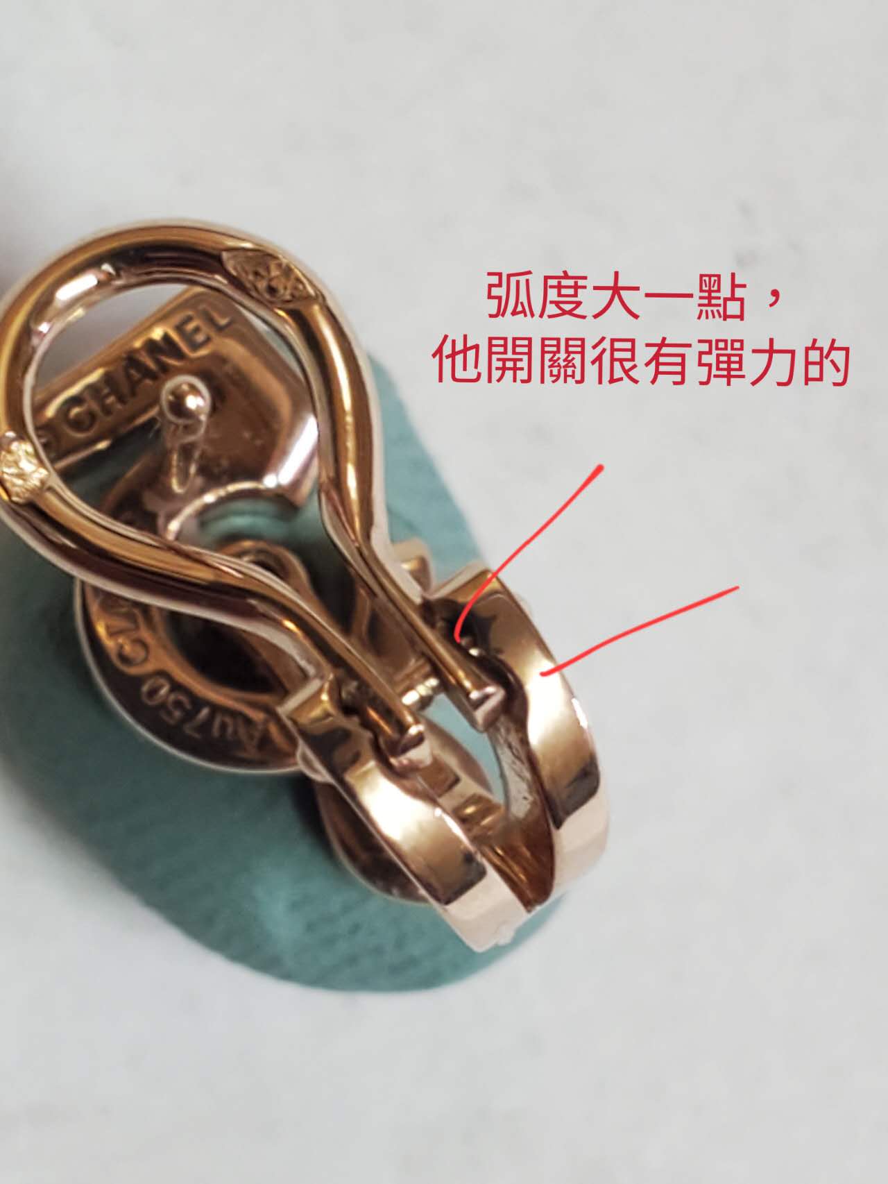 XNE-J12200 single earring 5-word ear clip (guest version)