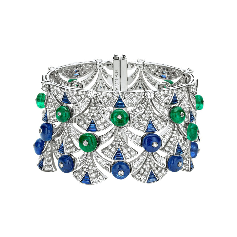 BGL-261432 Scalloped Skirt Fan Ball Bead Bracelet (180mm)