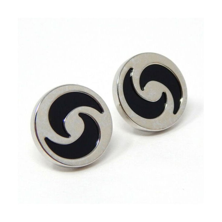 BGL-OR556688 agate round earrings