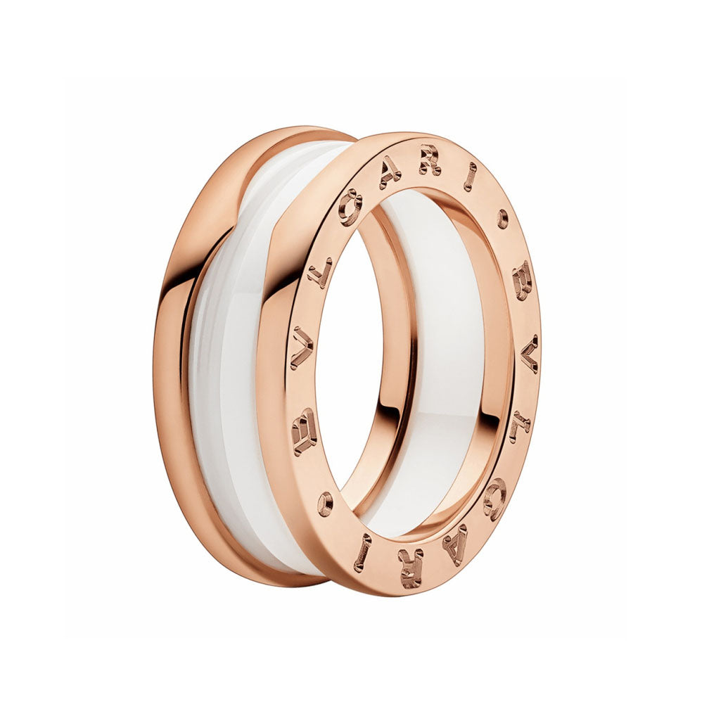 BGL-AN855964 narrow version spring ceramic ring, 2 circles small waist