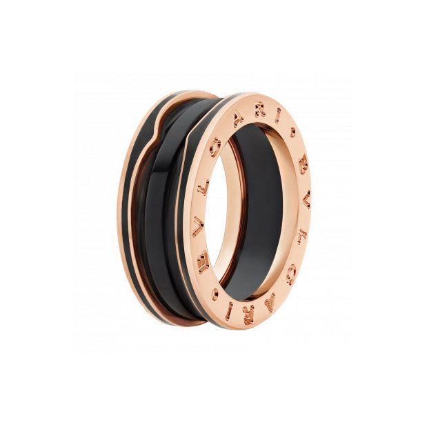 BGL AN858853 spring ceramic glue black edge small waist ring