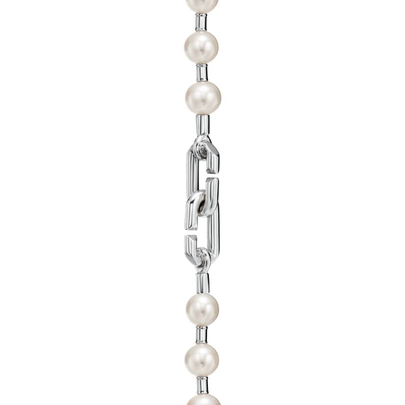 TIF-67063422 large round bead pearl lock bracelet