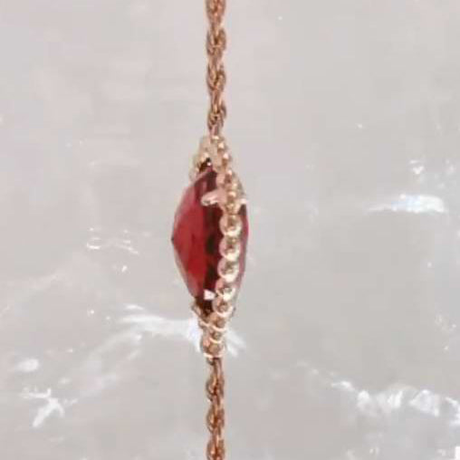 BSL-small version lotus root bracelet