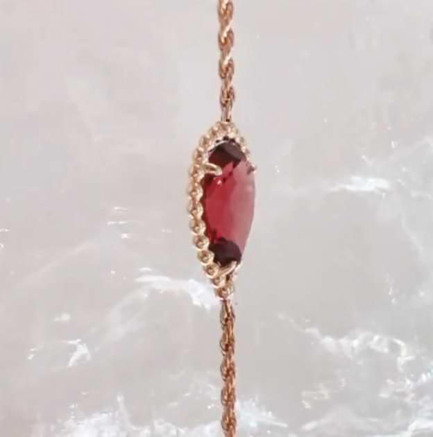 BSL-small version lotus root bracelet