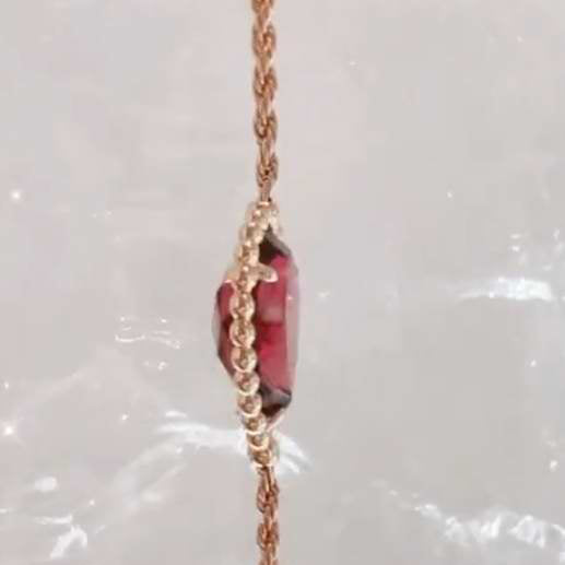 BSL-small version lotus root bracelet