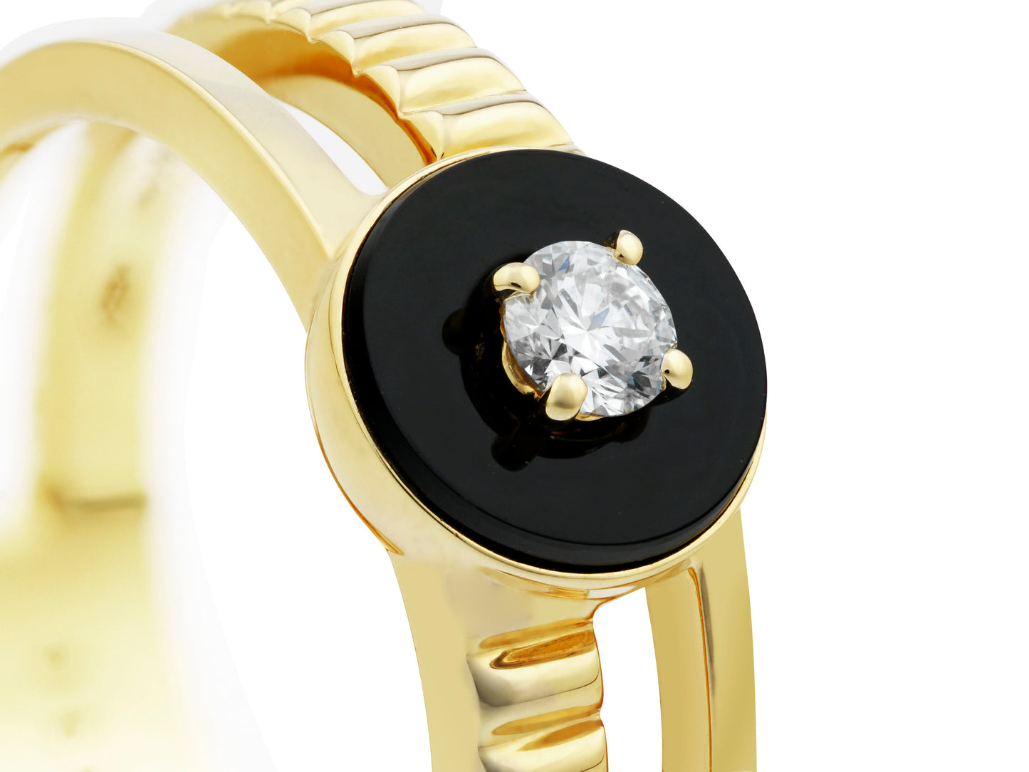 MARLI-UO56481 Crossed four-prong round diamond ring (round head 4.8mm, ring arm width 5mm)