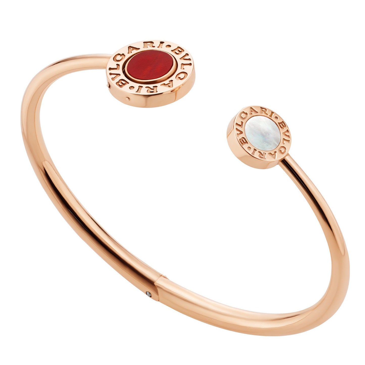 BGL-BR858280 round shell agate open bracelet