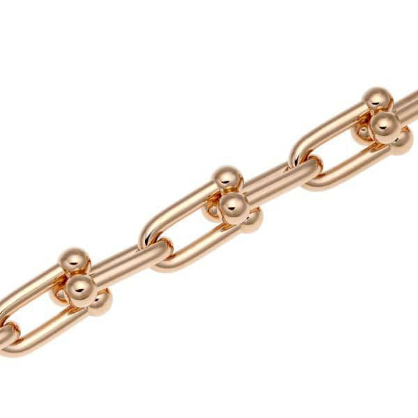 TIF-70751055 large U-shaped ball 20.4cm bracelet
