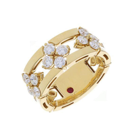 LBT-ADR888RI2239梅花宽面镂空戒指