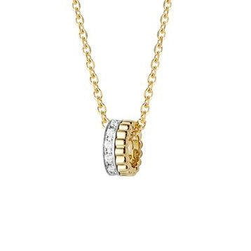 BSL-Chocolate 13 diamond pendant