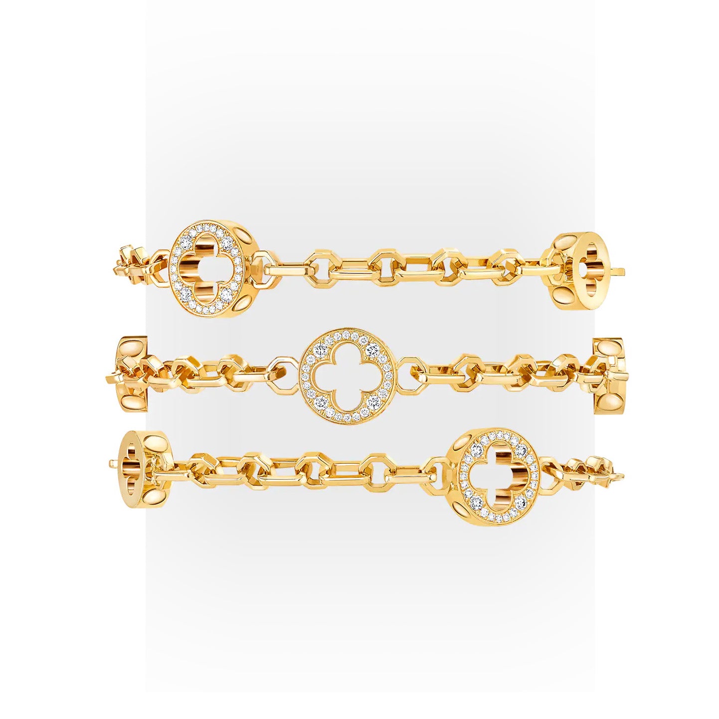 LV-Q94545 Passepartout four-leaf clover necklace