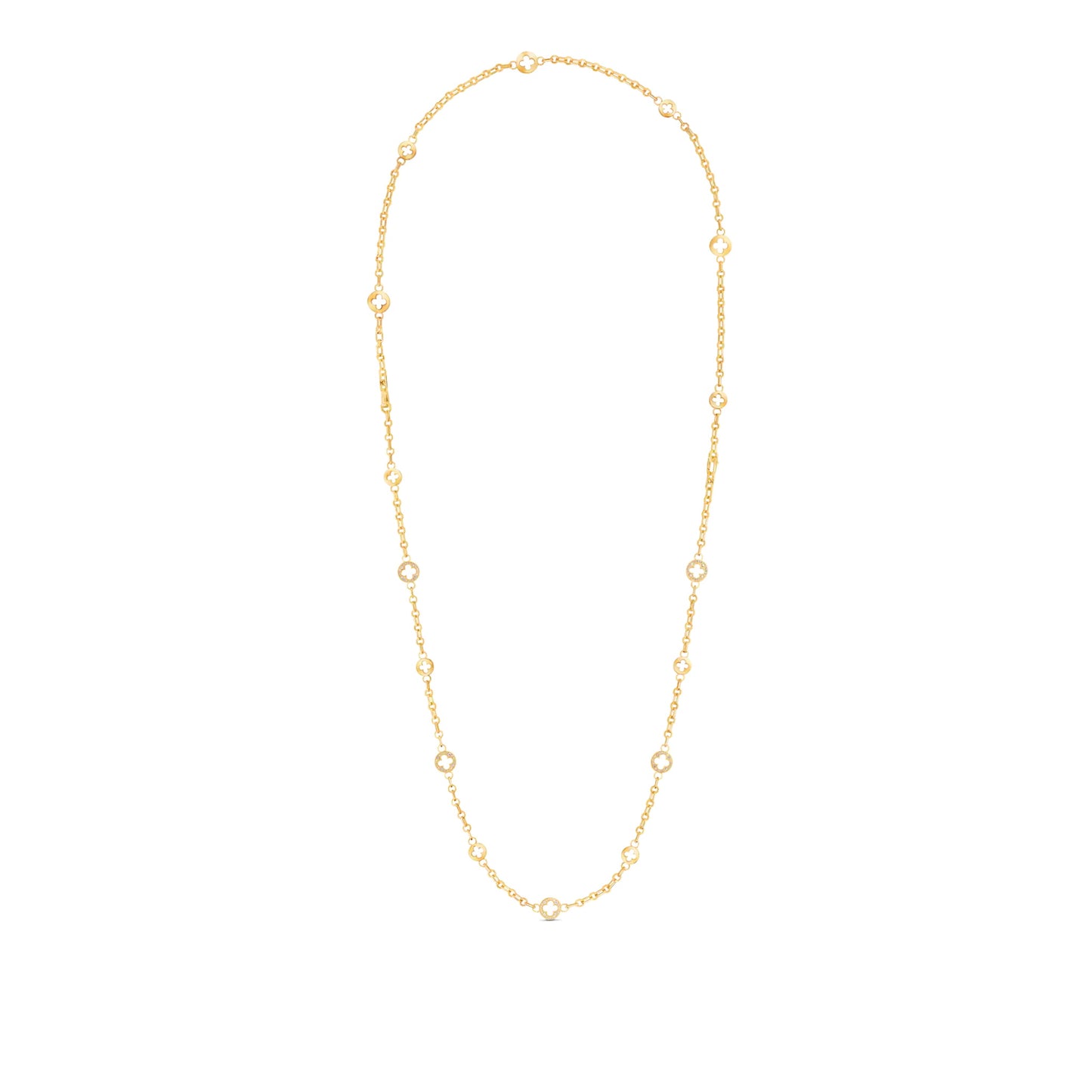 LV-Q94545 Passepartout four-leaf clover necklace