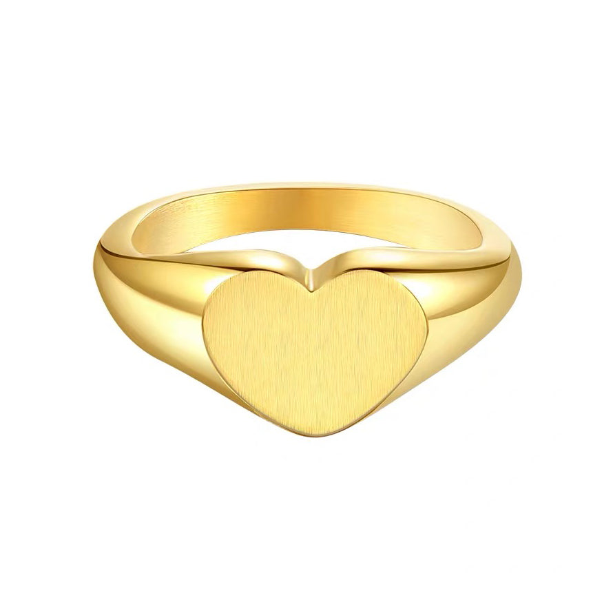 TIF-4966881 light gold heart-shaped divination arm ring