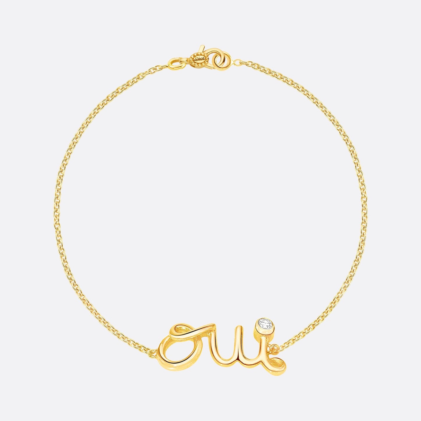 DA-JOUI95004 letter bracelet single diamond
