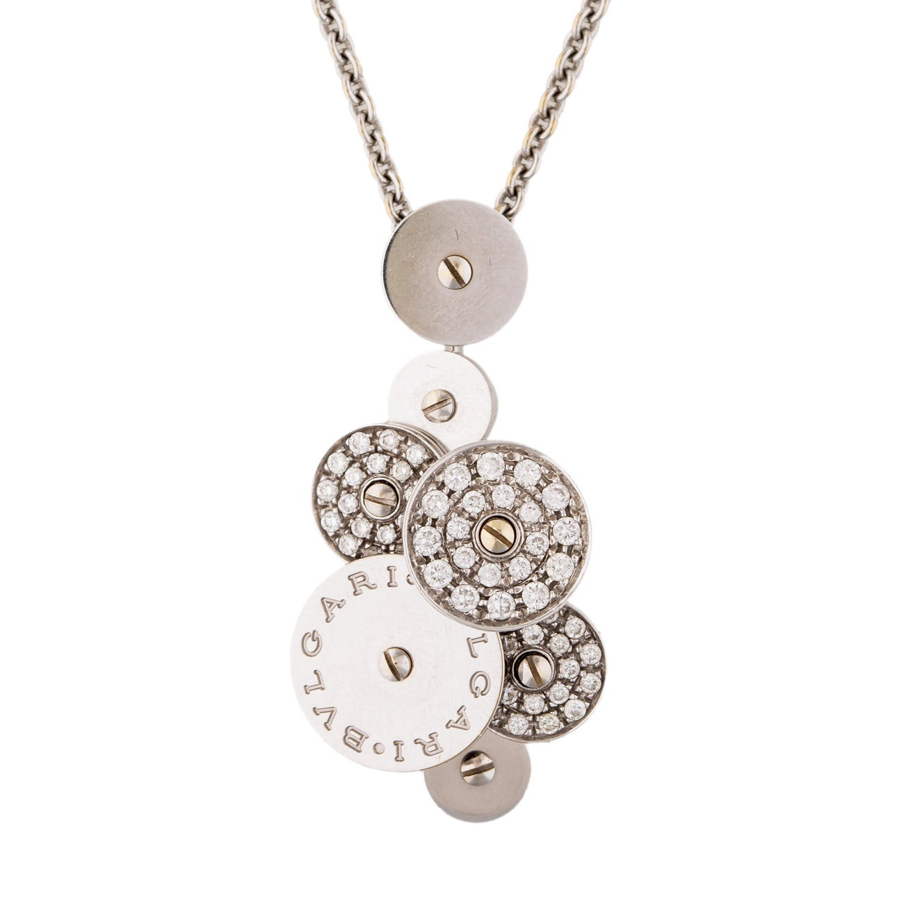BGL-N0041a disc half diamond pendant (440mm)